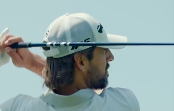 Aaron Rodgers gets TAYLORMADE FITTING ahead of The Match